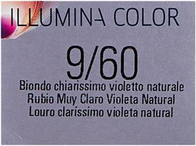 img 2 attached to Wella Professionals Illumina Color long-lasting cream-color for hair, 9/60 very light blond purple natural, 60 ml