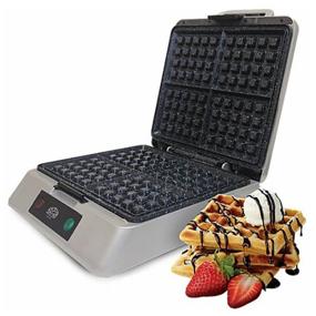 img 3 attached to 🧇 Jardeko Gray Waffle Maker: The Perfect Breakfast Appliance