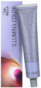 img 1 attached to Wella Professionals Illumina Color long-lasting cream-color for hair, 10/38 bright blond golden pearl, 60 ml
