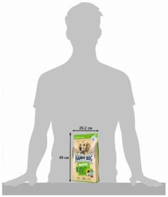 img 4 attached to Dry dog ​​food Happy Dog NaturCroq, with sensitive digestion, for healthy skin and coat, lamb, with rice 1 pc. x 4 kg