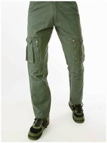 img 3 attached to Trousers Modniki - khaki, M-48 / men's insulated cargo pants