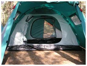 img 2 attached to Camping tent for five people Tramp BALTIC WAVE 5 V2, green