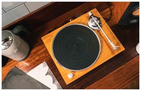 img 3 attached to Audio-Technica AT-LPW30TK turntable teak wood