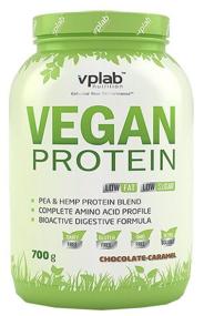 img 1 attached to Protein vplab Vegan Protein, 700 gr., chocolate-caramel