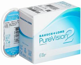 img 2 attached to Контактные линзы Bausch & Lomb PureVision 2, 6 шт., R 8.6, D -2