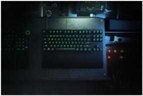 img 2 attached to Razer Huntsman V2 Tenkeyless Clicky Optical Switch Purple Gaming Keyboard - Черный (русская раскладка)