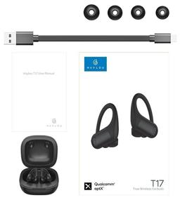 img 1 attached to Haylou Haylou T17 wireless headphones, black