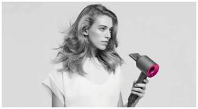 img 3 attached to Professional hair dryer for fast hair drying with 5 nozzles Super Hair Dryer Likedyson