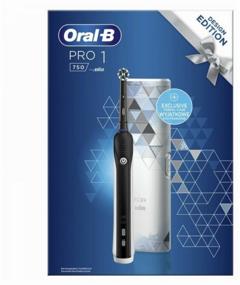 img 1 attached to Vibrating toothbrush Oral-B PRO 750 case, black