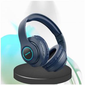 img 1 attached to Over-Ear Headphones BOROFONE FOLDABLE wireless headphones/ Bluetooth Music Headset / blue