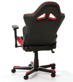 img 2 attached to Computer chair DXRacer Racing OH/RE0 gaming chair, upholstery: imitation leather, color: black/red