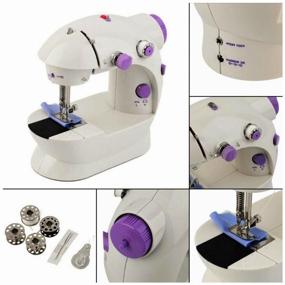 img 3 attached to Sewing Mini Sewing Machine / Sewing Machine / Portable Sewing Machine / Compact Sewing Machine / Needlework / Luoweite