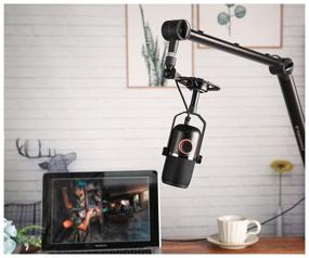 img 4 attached to 🎤 Thronmax Zoom S3-TM01 Black Microphone Stand: Enhanced Performance Guaranteed