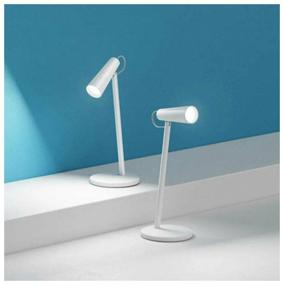 img 2 attached to 💡 Xiaomi Mijia Rechargeable LED Office Desk Lamp - MUE4089CN, 6W, White Armature & Shade