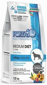 img 4 attached to Dry dog ​​food Forza10 Diet, hypoallergenic, fish 1 pack. x 1 pc. x 12 kg (for medium breeds)