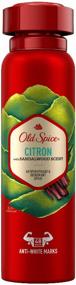 img 1 attached to 🍃 Refreshing Old Spice Aerosol Deodorant-Antiperspirant with Citron and Sandalwood - Stay Odor-Free All Day (150ml)