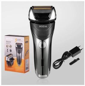 img 4 attached to 🪒 RoziaPRO Electric Shaver - Professional Facial Care