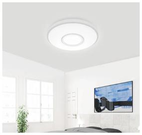 img 2 attached to Потолочный светильник Yeelight Decora Ceiling Light mini, 50 Вт, кол-во ламп: 1 шт., цвет арматуры: белый, цвет плафона: белый