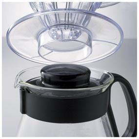 img 4 attached to Coffee pot Hario XVD-60B, 600 ml black 13 cm 0.6 l