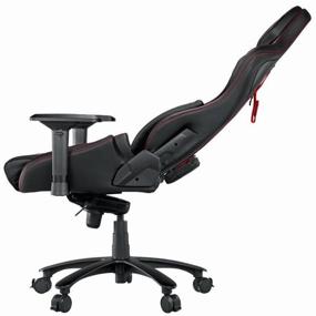 img 3 attached to 🎮 ASUS ROG Chariot Core Gaming Chair for Gamers - Black (Imitation Leather)