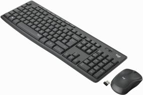 img 1 attached to Keyboard mouse Logitech Silent Wireless Combo MK295, black