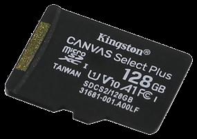 img 4 attached to Memory card Kingston MicroSD Canvas Select Plus 128Gb UHS-I C10/U1/A1, without adapter