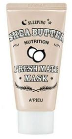 img 1 attached to A "PIEU night mask Fresh Mate Sleeping Shea Butter Nutricion with shea butter, 50 ml