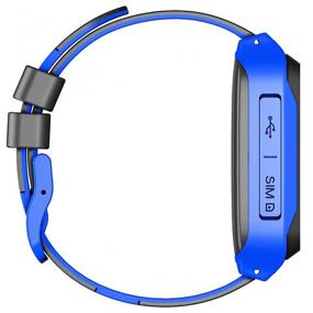 img 2 attached to Children's smart watch Leef Pulsar, black/blue