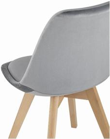 img 3 attached to Chair STOOL GROUP Frankfurt velor, solid wood/velor, solid wood, color: gray