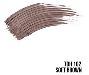 img 4 attached to LUXVISAGE BROW TINT waterproof 24H, shade 102 soft brown