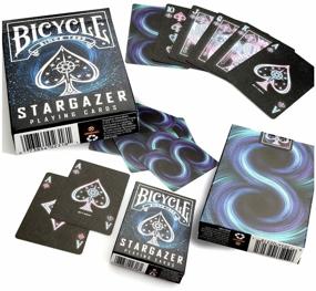 img 3 attached to Bicycle playing cards Stargazer 54 pcs. blue