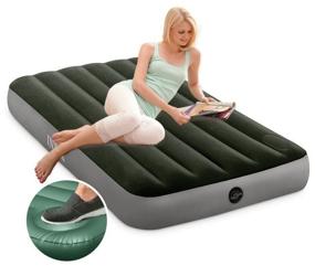 img 4 attached to Air mattress INTEX Twin Downy 64761 (191х99х25)