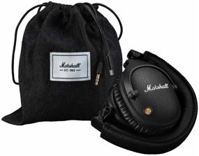img 1 attached to 🎧 Unleash Wireless Freedom with Marshall Monitor II A.N.C. Headphones in Black