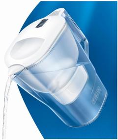 img 2 attached to 💧 BRITA Aluna XL MX 3.5L Blue Filter Pitcher: Reliable Water Filtration for Clean and Fresh Drinking Water