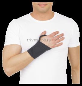 img 3 attached to Trives Wrist bandage Т.36.01, universal size, black
