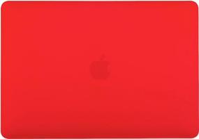 img 1 attached to Case PALMEXX MacCase for MacBook Pro 13" (2016-2022) A1706, A1708, A1989, A2159, A2251, A2289, A2338 /matte red