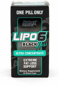 img 1 attached to 🔥 Lipo-6 Black Hers Extreme Weight Loss Support Ultra Concentrate by Nutrex - 60-Piece Pack, Neutral