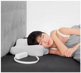 img 4 attached to Xiaomi massage pillow Leravan Smart Sleep Traction Pillow LJ-PL001 46x36x11 cm, gray