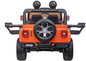 img 4 attached to Toyland Car Jeep Rubicon DK-JWR555, orange