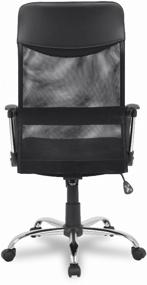 img 3 attached to 🪑 Brown Textile Office Chair - College H-935L-2 with Ergonomic Design