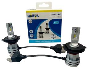img 4 attached to Car LED lamp Narva Range Performance 180323000 H4 12/24V 24W P43t 6500K 2 pcs.