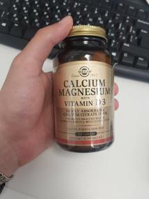 img 2 attached to Solgar Calcium Magnesium with Vitamin D3 tabs, 150 tabs