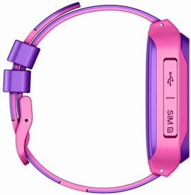 img 2 attached to Children's smart watch Leef Pulsar, pink/purple