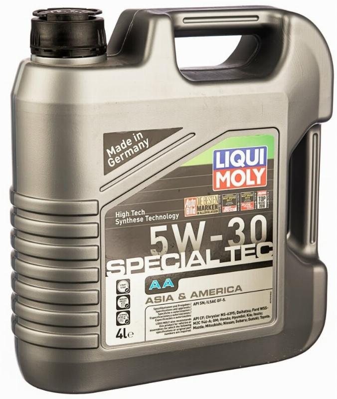 With Original Oil Filter) Liqui Moly SPECIAL TEC AA 5W30 SP (4L