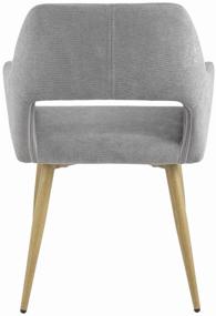 img 2 attached to Chair STOOL GROUP Cromwell NEW, metal/textile, color: gray