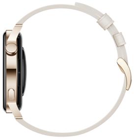 img 4 attached to HUAWEI Watch GT 3 Classic 42mm, White/Gold