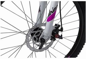 img 2 attached to Mountain bike (MTB) Novatrack Katrina 24 Disc (2019) white 12" (requires final assembly)