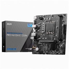 img 1 attached to Motherboard MSI PRO H610M-E DDR4