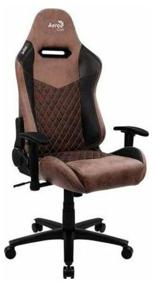 img 1 attached to Computer chair AeroCool Duke gaming, upholstery: faux leather/textile, color: punch red