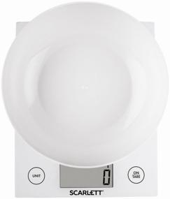 img 4 attached to 👩 White Scarlett SC-KS57B10 Kitchen Scales